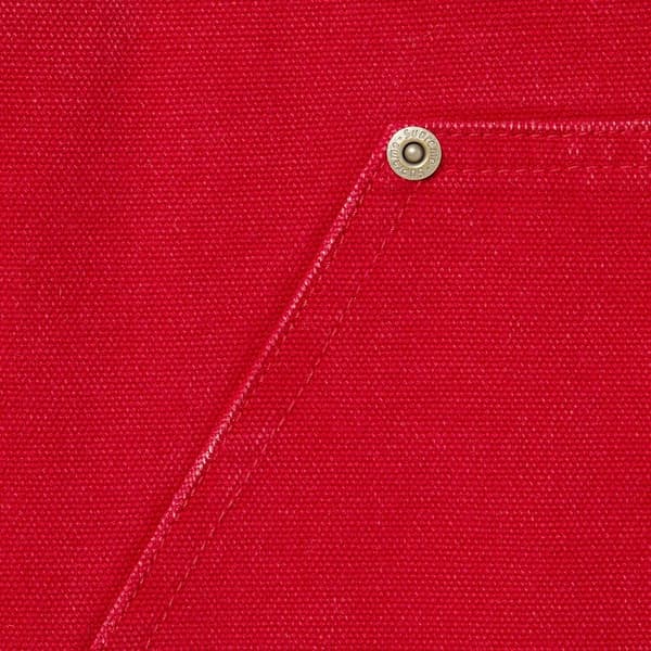 Supreme Double Knee Painter Pant - Red (front)