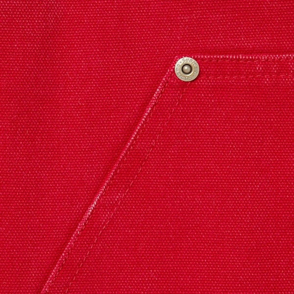 Supreme Double Knee Painter Pant - Red (front)