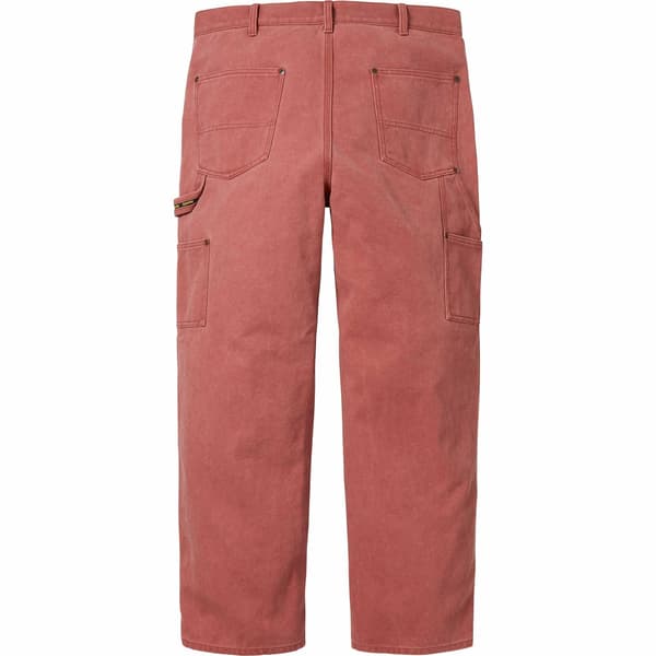 Supreme Double Knee Painter Pant - Rust (front)