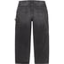 Supreme Double Knee Painter Pant - Washed Black (front)