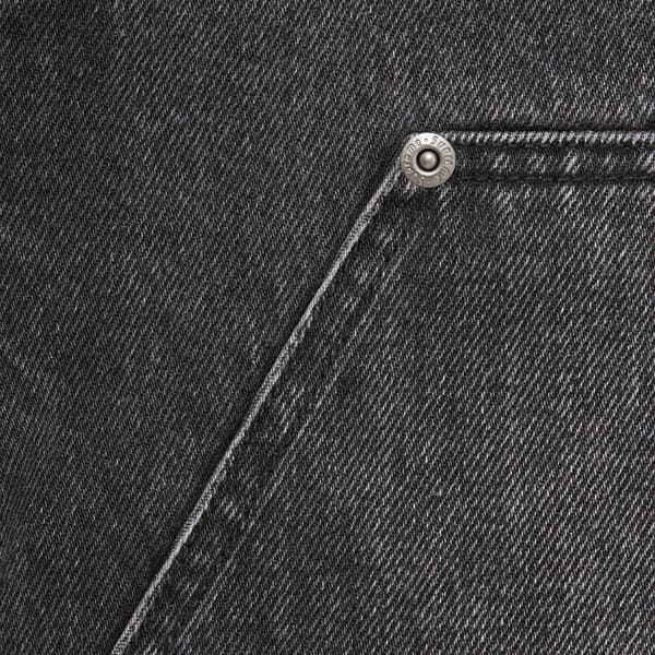 Supreme Double Knee Painter Pant - Washed Black (front)