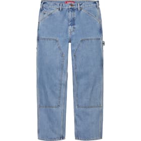 Supreme Double Knee Painter Pant Washed Indigo