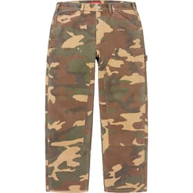 Supreme Double Knee Painter Pant Woodland Camo