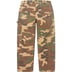 Supreme Double Knee Painter Pant - Woodland Camo (front)
