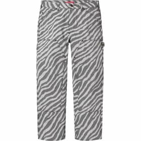 Supreme Double Knee Painter Pant Zebra