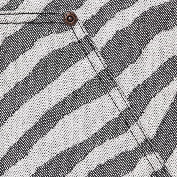 Supreme Double Knee Painter Pant - Zebra (front)