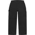 Supreme Double Knee Painter Sweatpant - Black (front)
