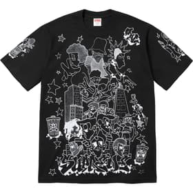 Supreme Downtown Tee Black