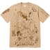 Supreme Downtown Tee - Khaki (front)