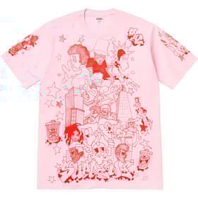 Supreme Downtown Tee Light Pink