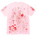 Supreme Downtown Tee - Light Pink (front)