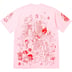 Supreme Downtown Tee - Light Pink (front)