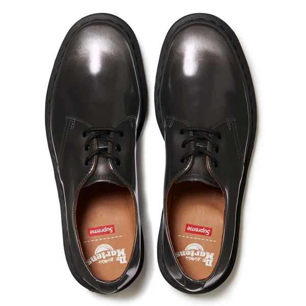 Supreme Dr. Martens 1461 3-Eye Shoe - Black (front)