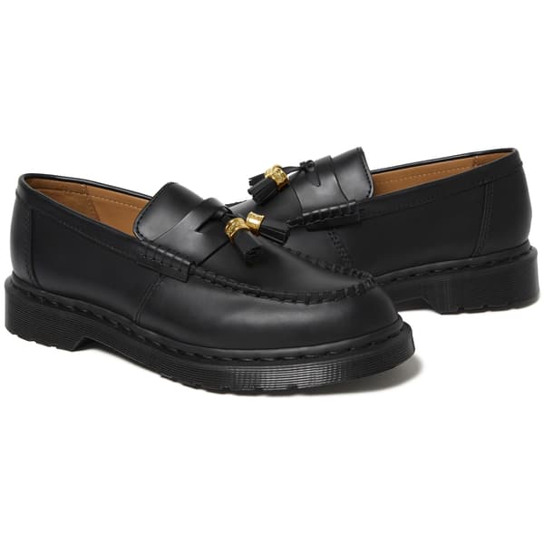 Supreme Dr. Martens Penton Tassel Loafer - Black (front)