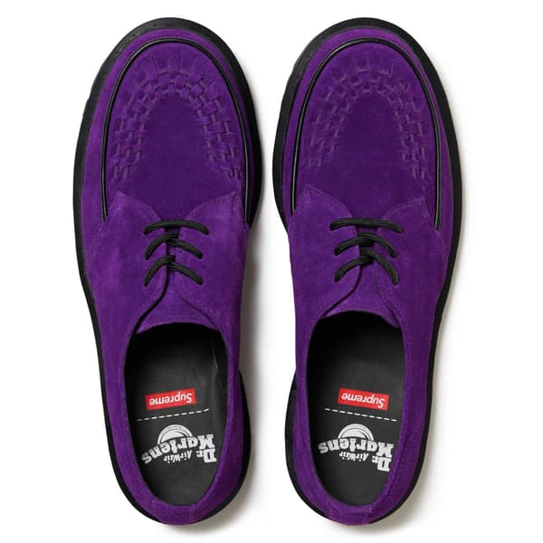Supreme Dr. Martens Ramsey Creeper - Purple (front)