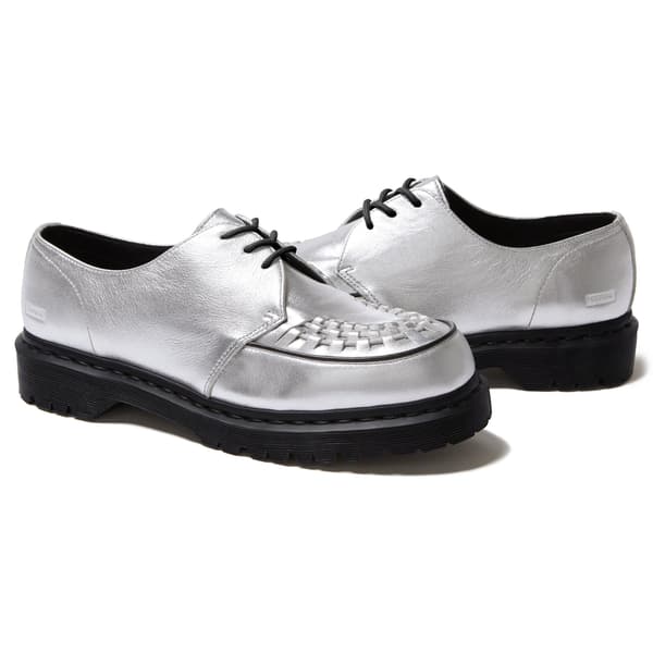 Supreme Dr. Martens Ramsey Creeper - Silver (front)
