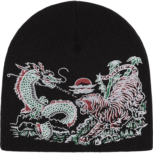 Supreme Dragon Beanie - Black (front)