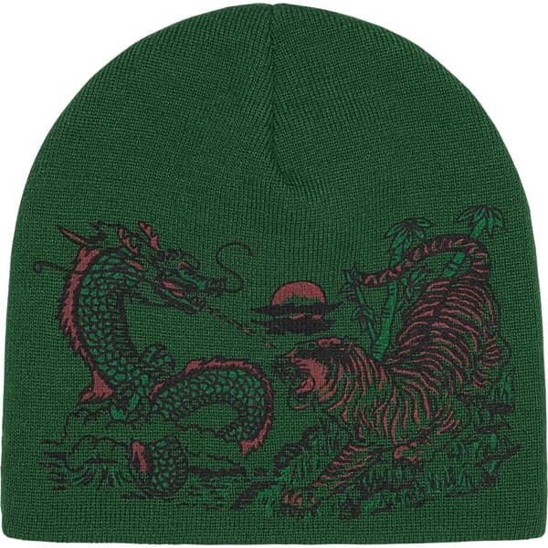 Supreme Dragon Beanie - Green (front)