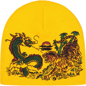 Supreme Dragon Beanie Yellow