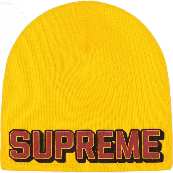 Supreme Dragon Beanie - Yellow (front)