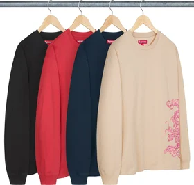 Supreme Dragon Embroidered L/S Top