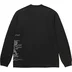 Supreme Dragon Embroidered L/S Top - Black (front)