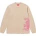 Supreme Dragon Embroidered L/S Top - Khaki (front)
