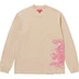 Supreme Dragon Embroidered L/S Top - Khaki (front)