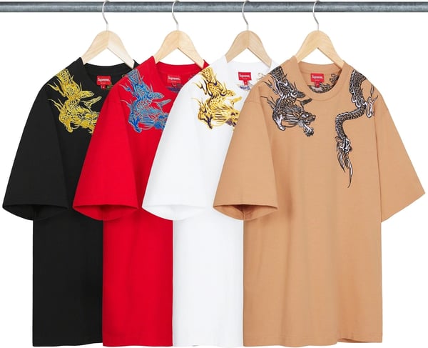 Supreme Dragon Wrap S/S Top - Product Image