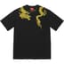 Supreme Dragon Wrap S/S Top - Black (front)