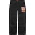 Supreme Dream English Kid Twill Panel Pant - Black (front)
