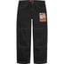 Supreme Dream English Kid Twill Panel Pant - Black (front)