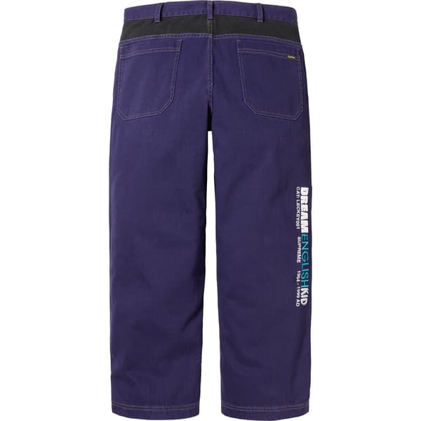 Supreme Dream English Kid Twill Panel Pant - Navy (front)