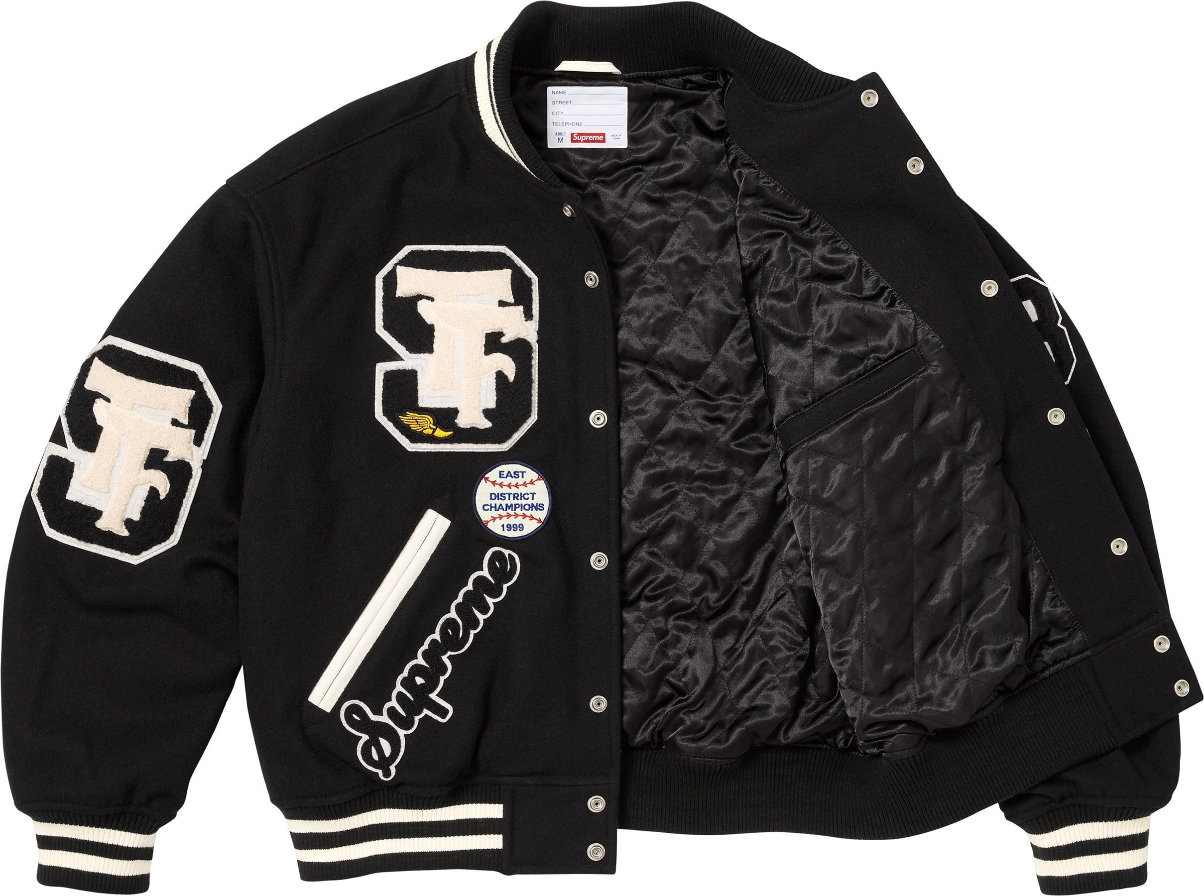 Supreme Drill Team Varsity Jacket colorway 2