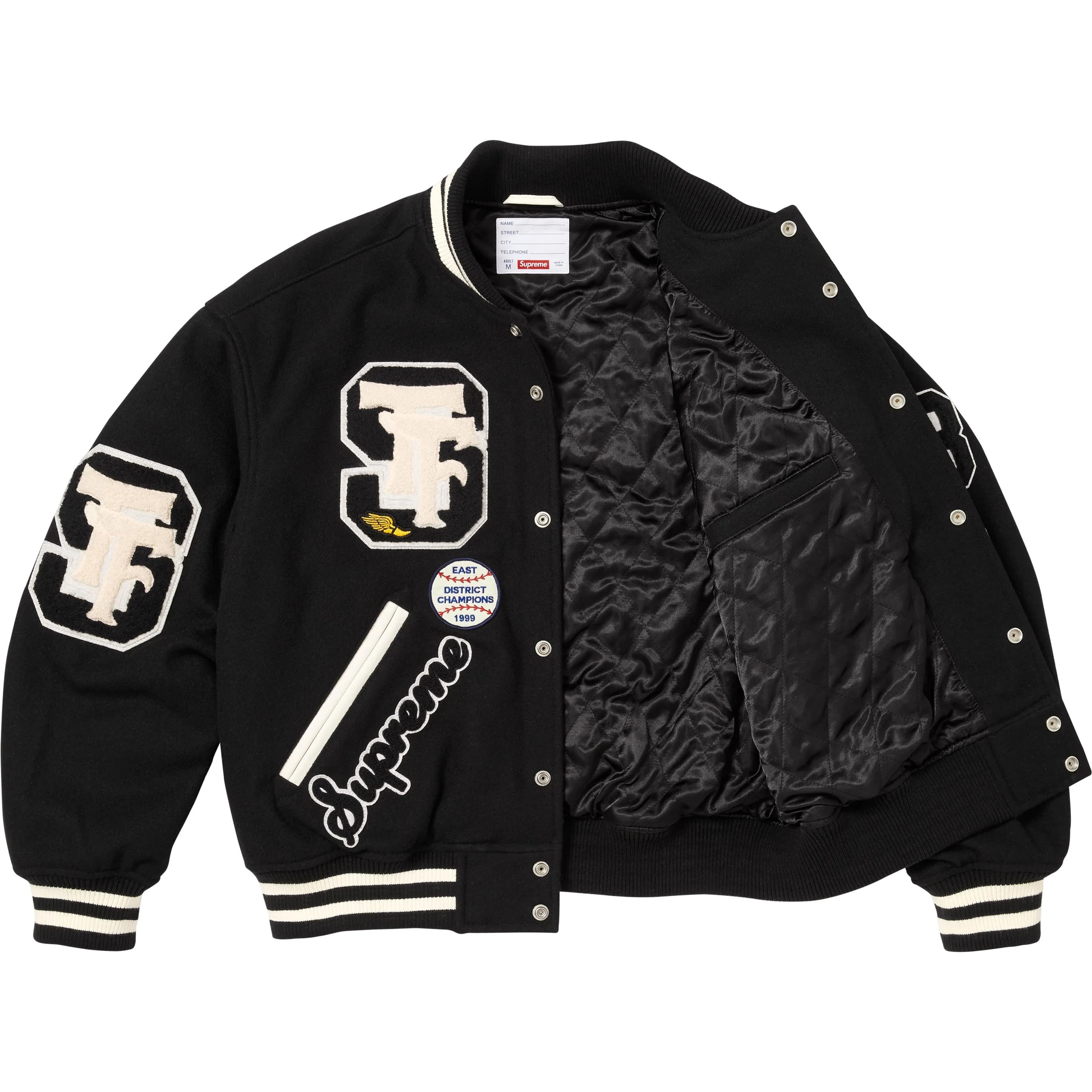 Supreme Drill Team Varsity Jacket colorway 5