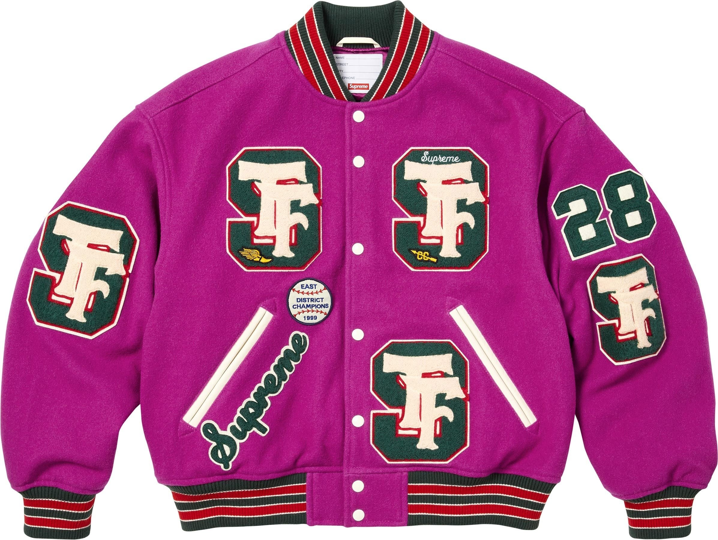 Supreme Drill Team Varsity Jacket colorway 15