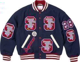 Supreme Drill Team Varsity Jacket Navy
