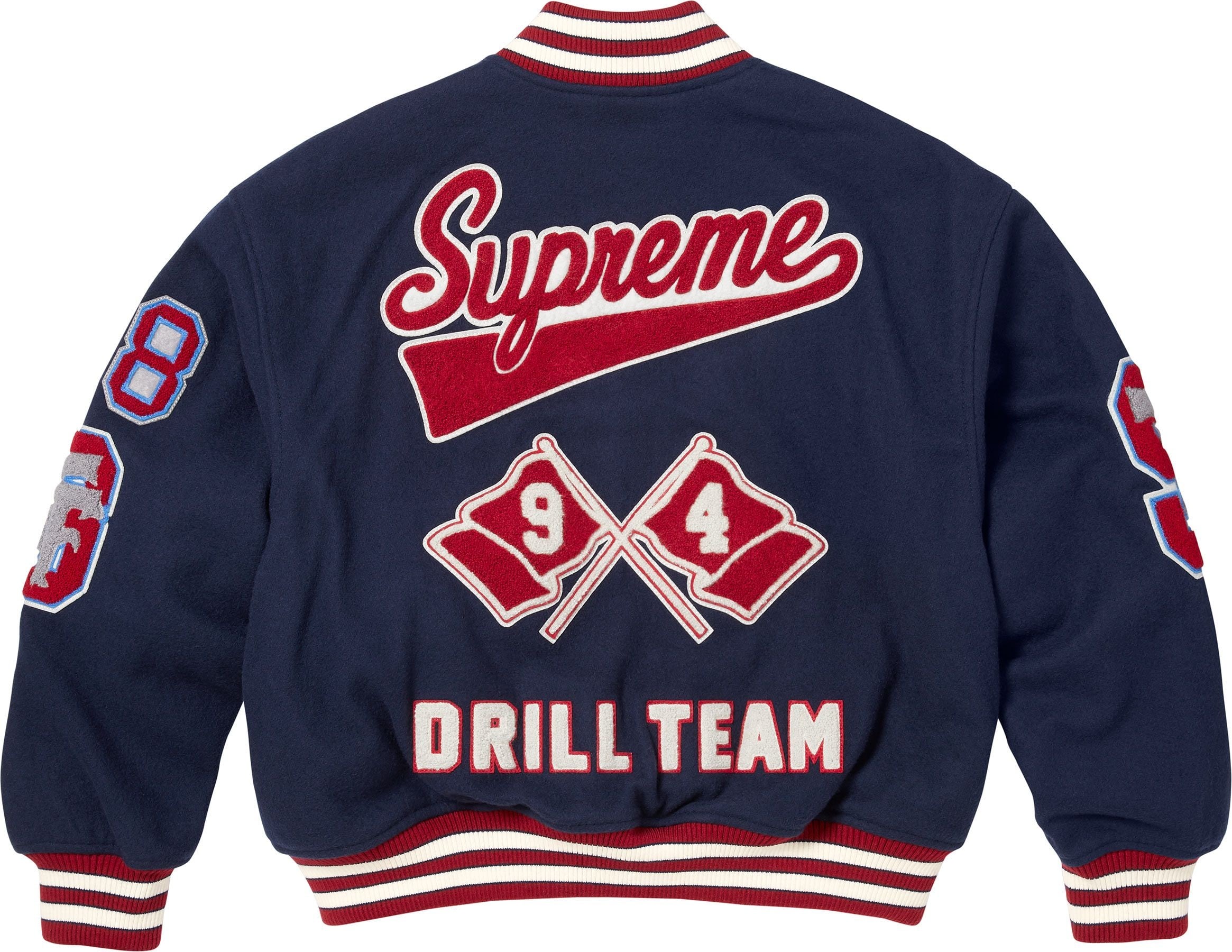 Supreme Drill Team Varsity Jacket colorway 9