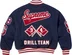Supreme Drill Team Varsity Jacket - Navy (front)