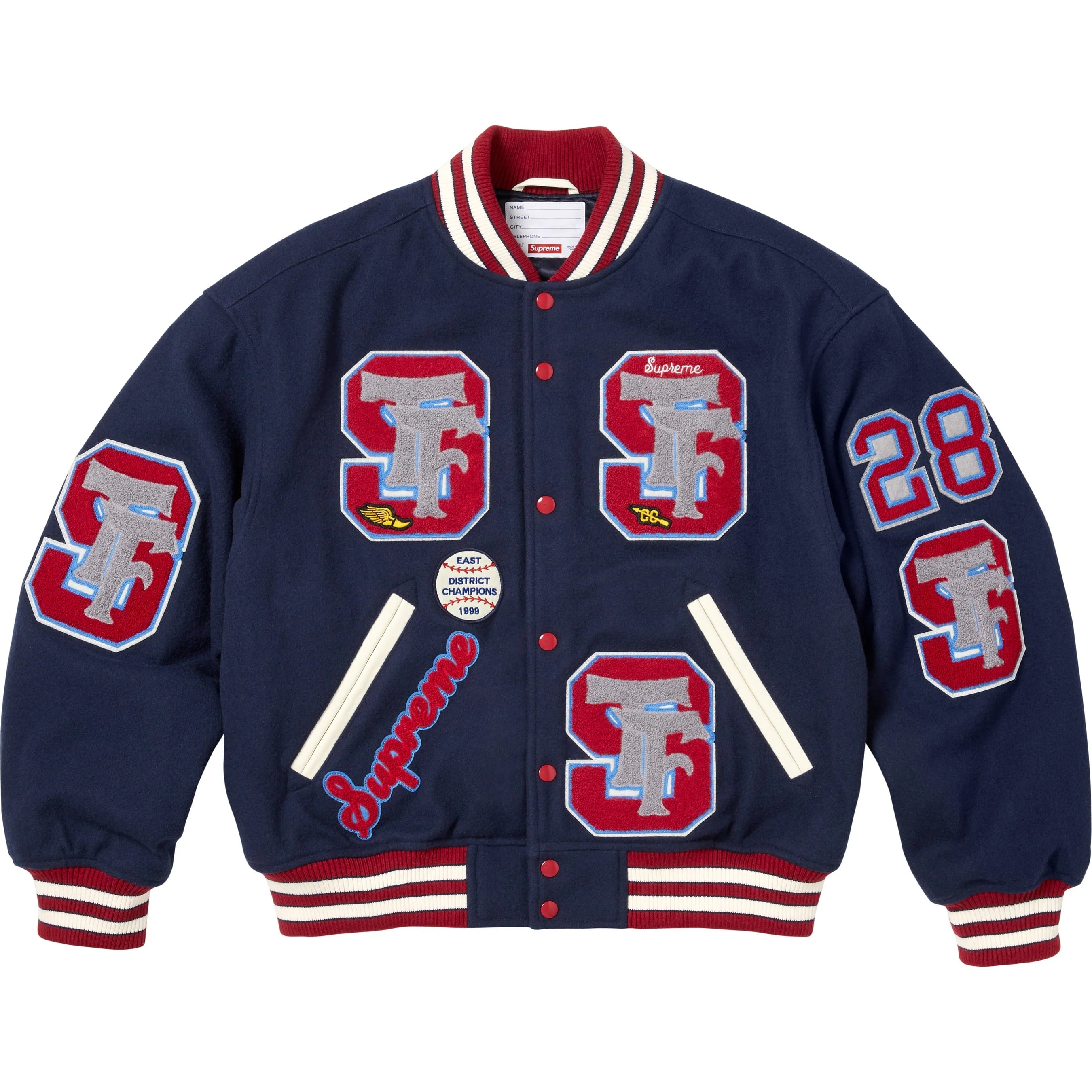 Supreme Drill Team Varsity Jacket colorway 10