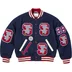 Supreme Drill Team Varsity Jacket - Navy (front)