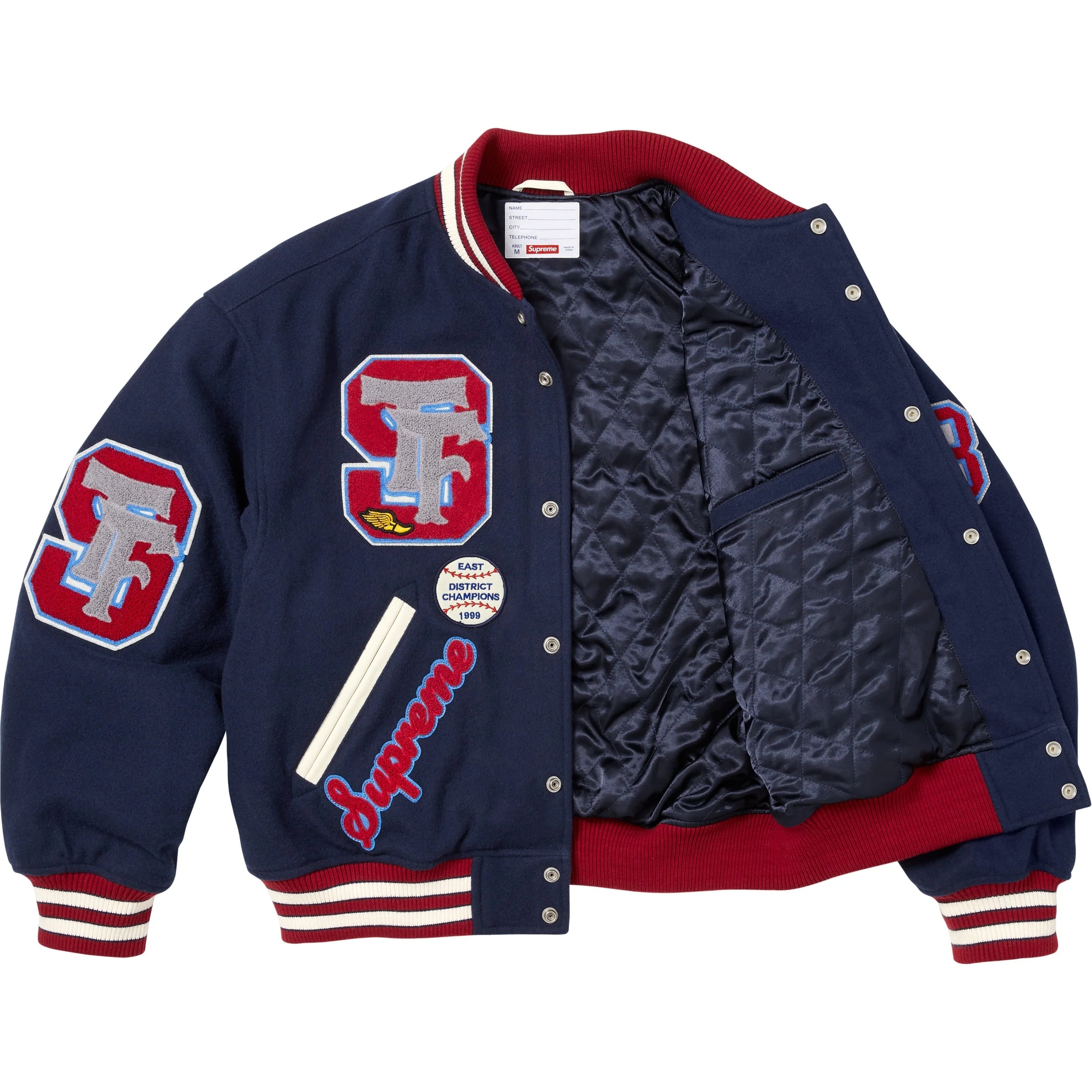 Supreme Drill Team Varsity Jacket colorway 11