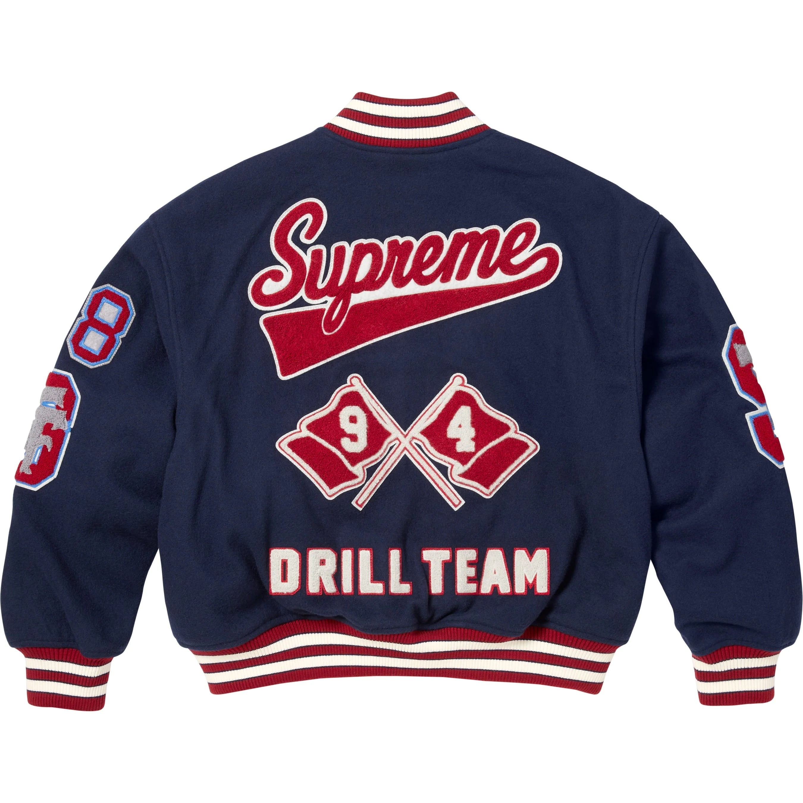 Supreme Drill Team Varsity Jacket colorway 12