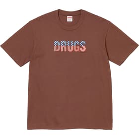Supreme Drugs Tee Brown