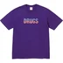 Supreme Drugs Tee - Purple (front)