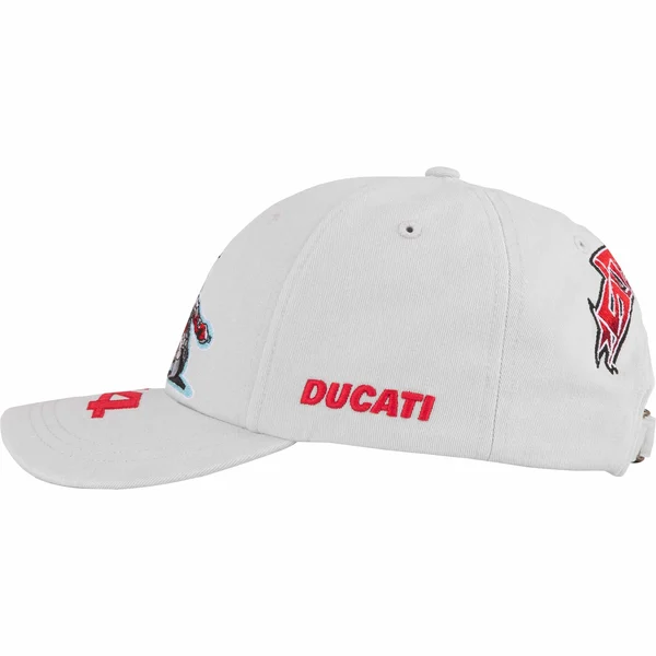 Supreme Ducati 6-Panel - Grey (front)