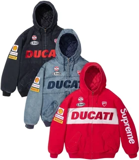 Supreme Ducati Hooded Racing Jacket