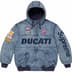 Supreme Ducati Hooded Racing Jacket - Denim (front)