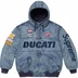 Supreme Ducati Hooded Racing Jacket - Denim (front)