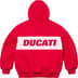 Supreme Ducati Hooded Racing Jacket - Red (front)